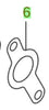 Suzuki Genuine Water Pressure Valve Cover Gasket – 17616-99E01
