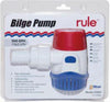 RWB800, Bilge Pump - Rule 360GPH 12v, Non-Automatic