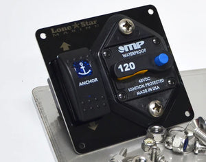 Large Switch Panel with 120amp MP Circuit Breaker & Switch for GX2