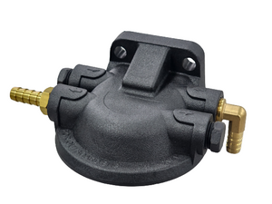Replacement Nylon Filter Head with Brass Fittings and Hose Clamps 37308A