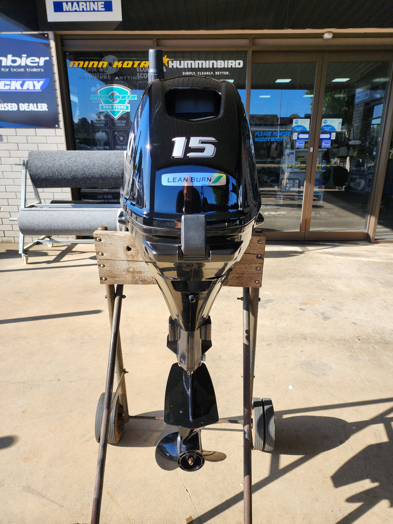 2021 Pre-Owned Suzuki DF15AS Outboard Motor 7 HOURS ONLY