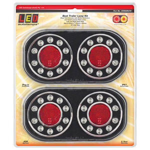 LED Autolamps Boat Trailer Lamp & Cable Kit 209GARLP2/8M