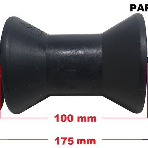 TELWATER BOW ROLLER ASSEMBLY 100MM A_BRA100
