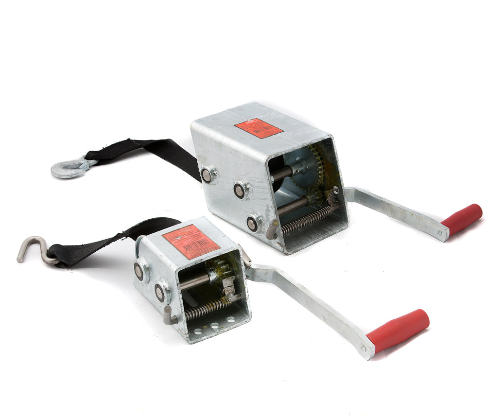 ALKO - WPM1200W - Premium Marine Winch 15:1 5:1 1:1 With Webbing -7.5M