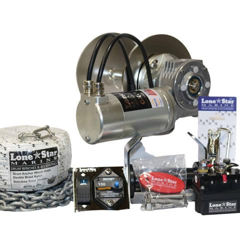 LoneStar GX-1 Combo Anchor Winch