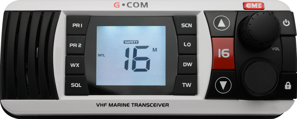 GME GX700W VHF Marine Radio - White