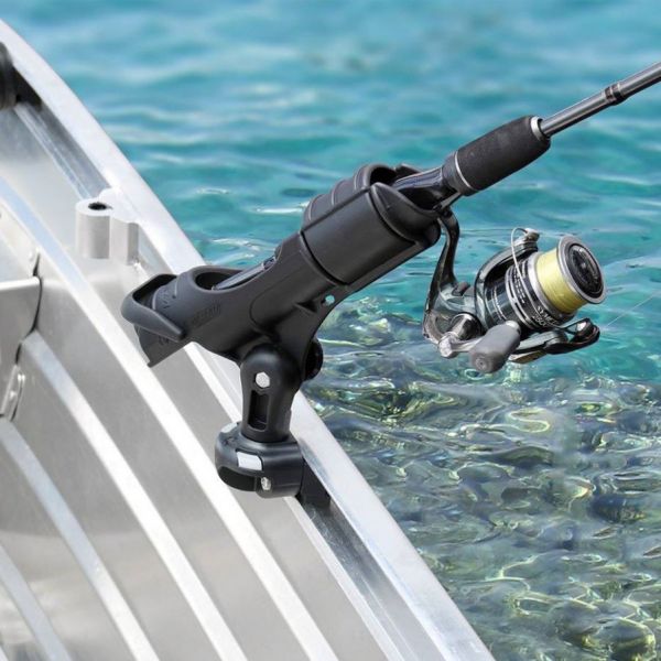 RAILBLAZA Rod Holder II Black – Adjustable Fishing Rod Holder – Warragul Marine