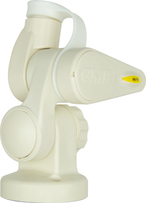 GME ABL014 Double Swivel Round Antenna Base - Suit AW36XX Whips - WHITE