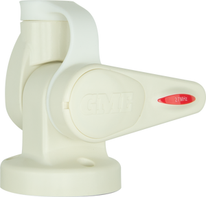 GME ABL015 Single Swivel Round Antenna Base - Suit AW36XX Whips - WHITE