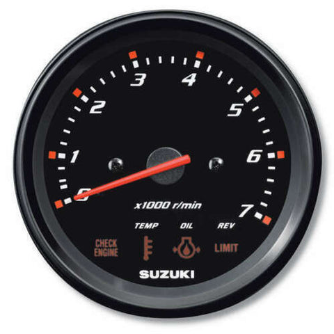 34200-93J02 Suzuki 4″ Tachometer Monitor Gauge Black